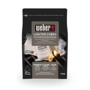 cubetti accendifuoco Weber ecologici per barbecue
