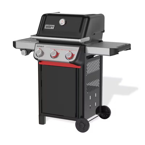 Barbecue a gas Weber Spirit E-335 con 3 bruciatori, Sear Zone e ripiano pieghevole