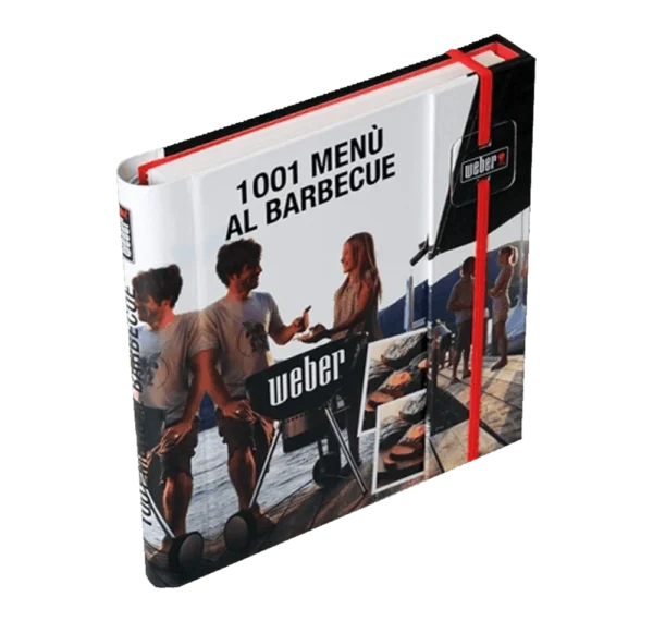 Copertina del ricettario barbecue Weber 1001 Menu al Barbecue