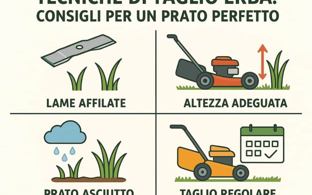 Tecniche di Taglio Erba: Consigli per un Prato Perfetto