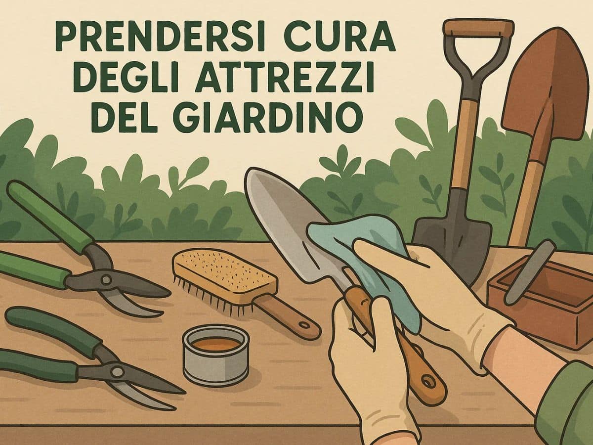 Manutenzione preventiva attrezzi da giardino