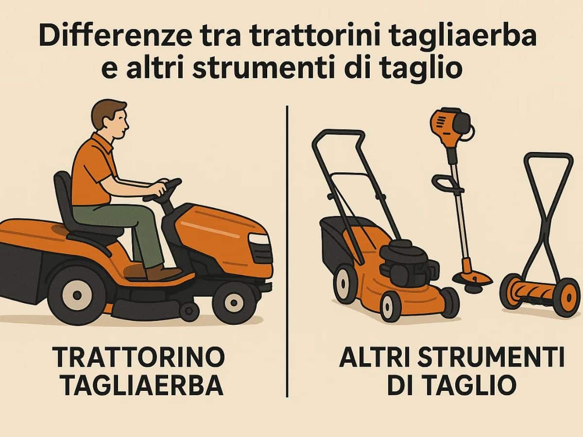 Trattorini taglia erba